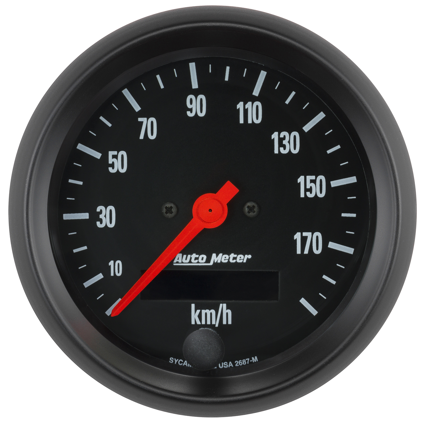 AutoMeter 3-3/8 In. SPEEDOMETER, 0-190 KM/H, Z-SERIES